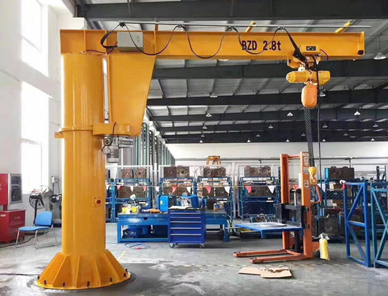 Aicrane free standing jib crane